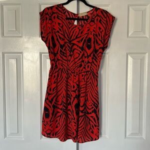 Medium orange summer dress